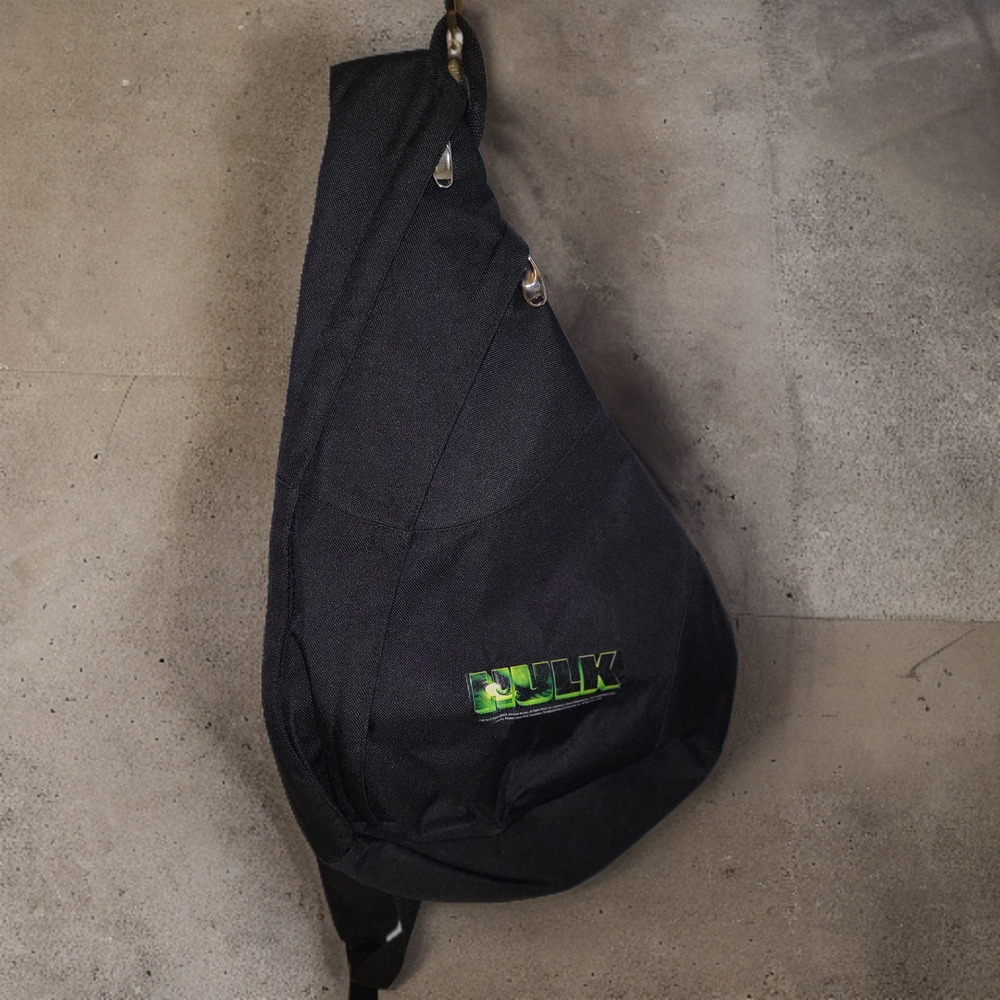 Rare Vintage 2003 "HULK" Slingback Backpack - MARVEL